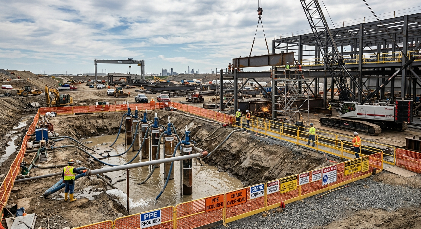 Industrial Construction & Infrastructure Projects